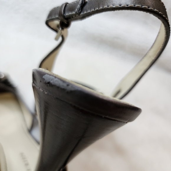 Anne Klein Bronze Slingback Heels 8.5M - Picture 10 of 14